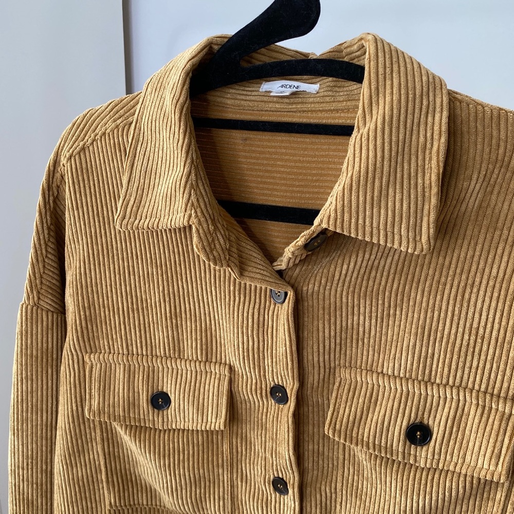 Brown Corduroy Shaket
